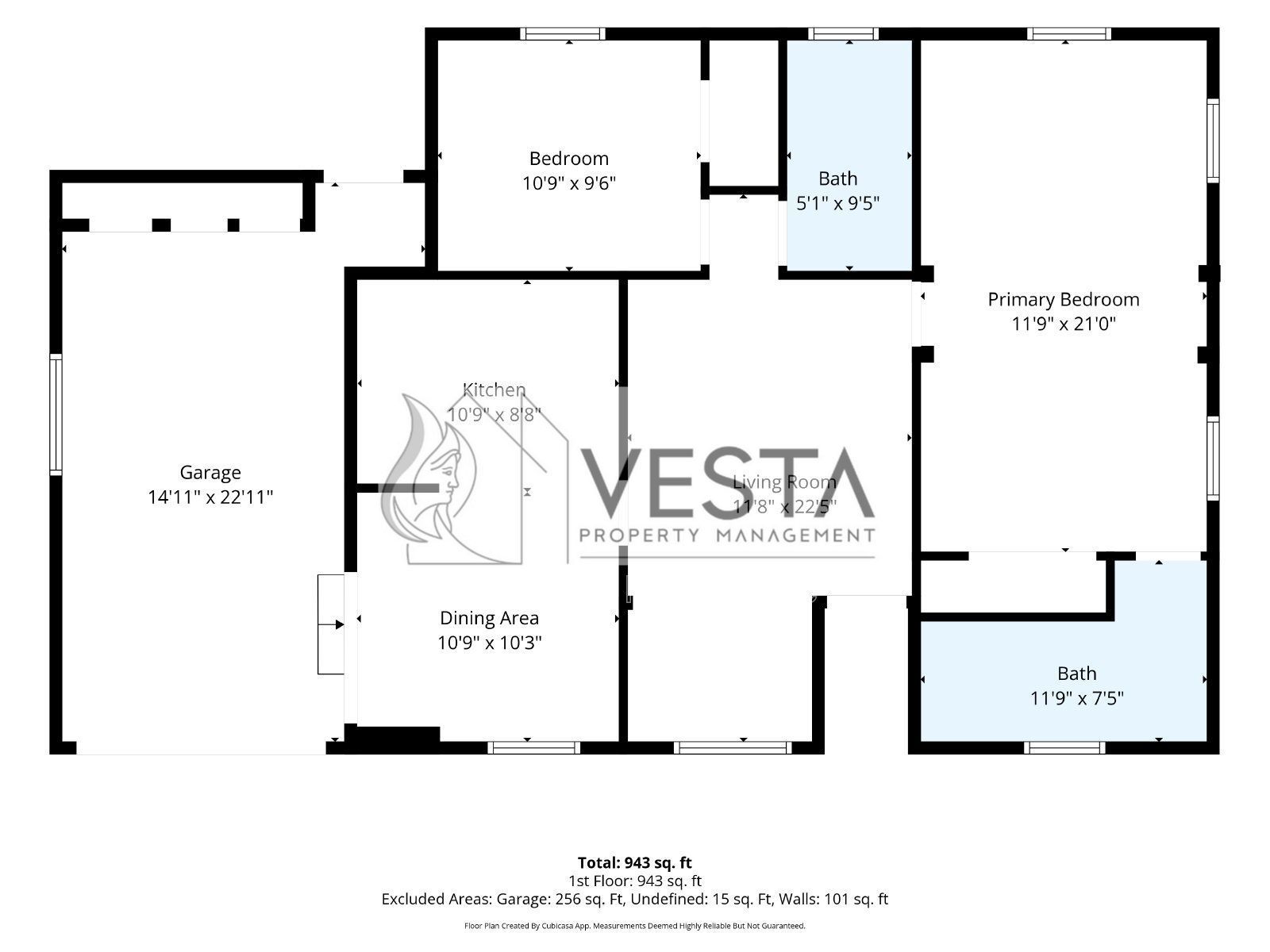 Quiet 2BR/2BA Home with Attached Garage – Swannanoa / East Asheville Area property image