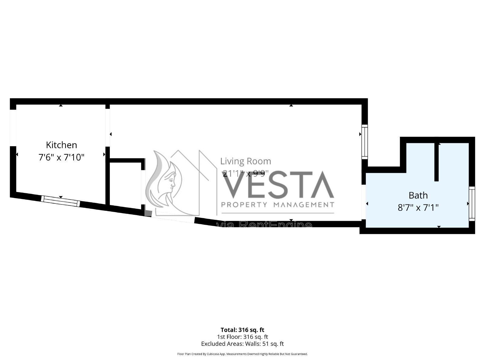 Studio Apartment - Walkable to Downtown and all of Merrimon property image