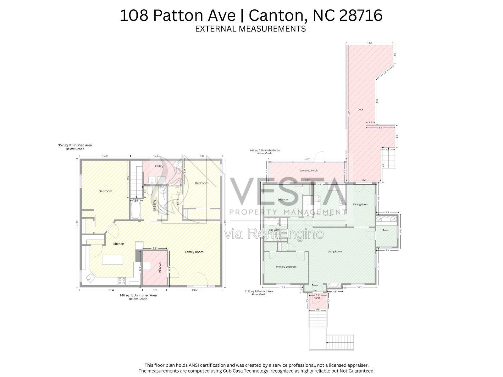 Top-Floor 2BR/1BA Duplex with Mountain Views – Utilities Covered property image