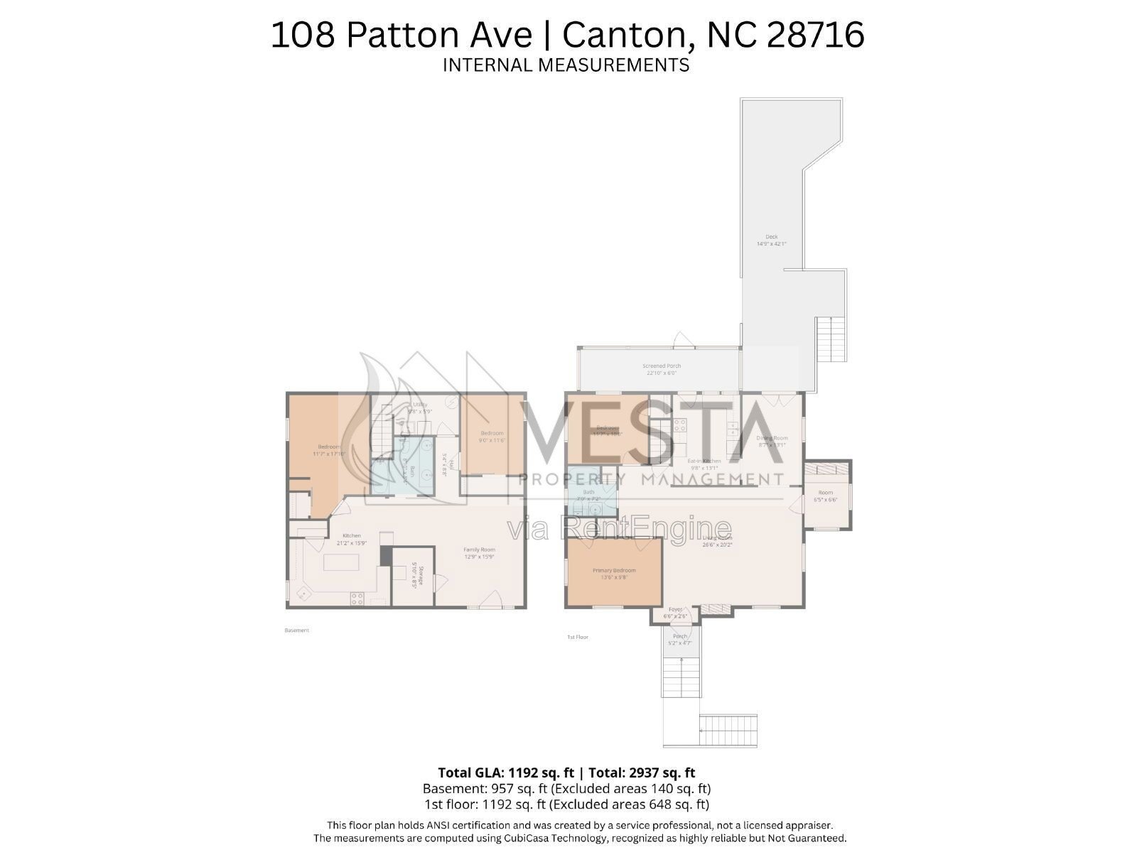 Top-Floor 2BR/1BA Duplex with Mountain Views – Utilities Covered property image