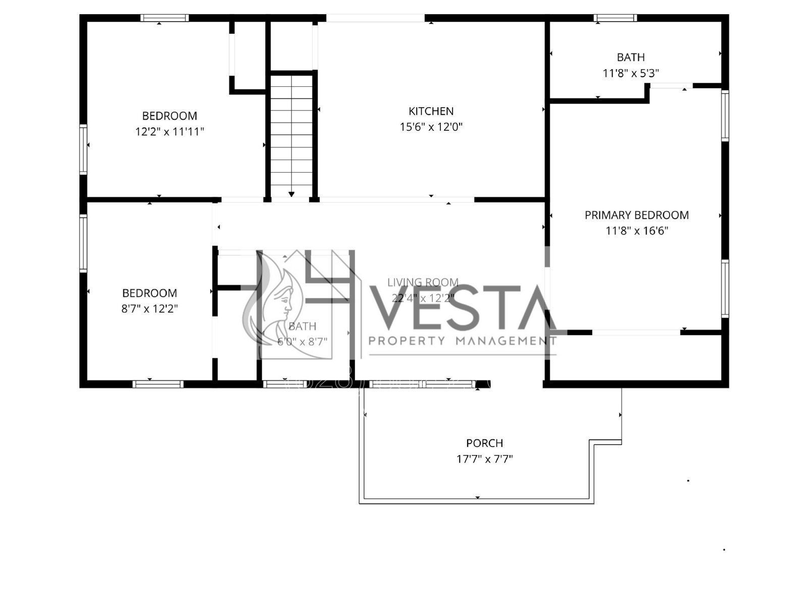 3BR/2BA Ranch with Huge Basement & Garage – Great West Asheville Location property image