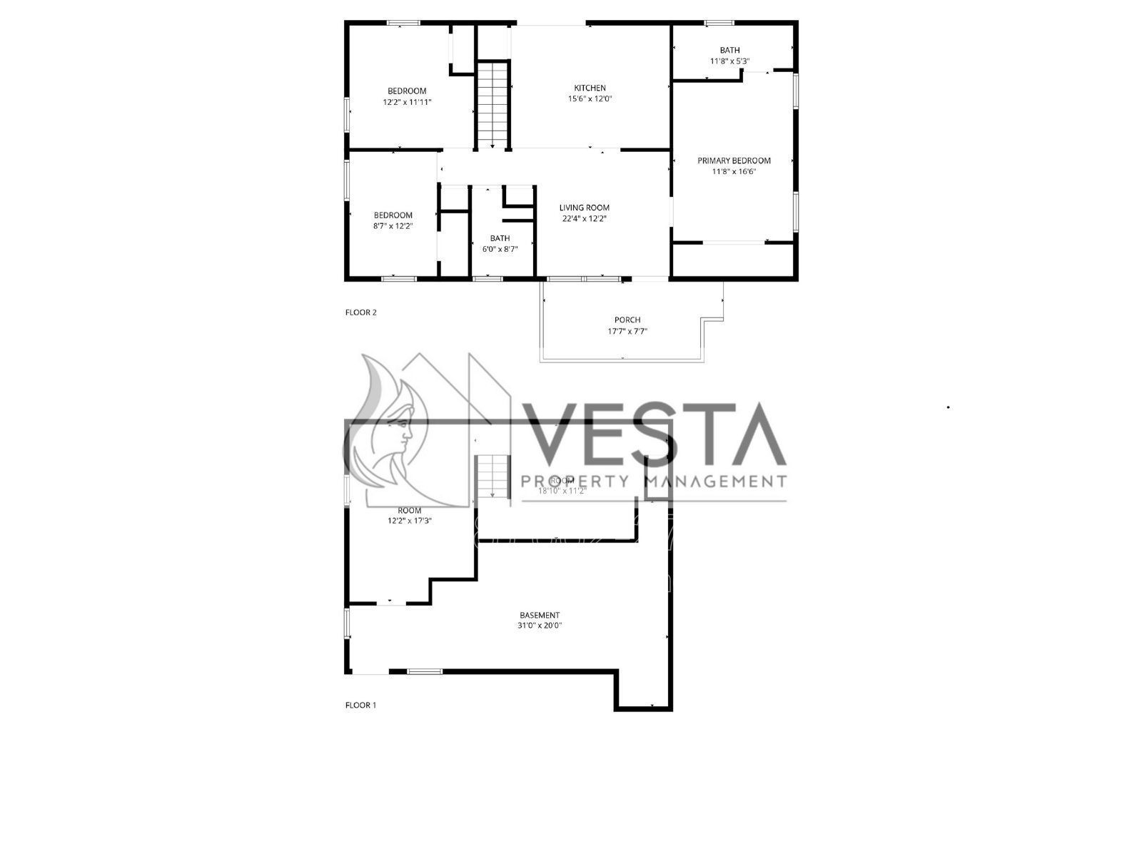 3BR/2BA Ranch with Huge Basement & Garage – Great West Asheville Location property image