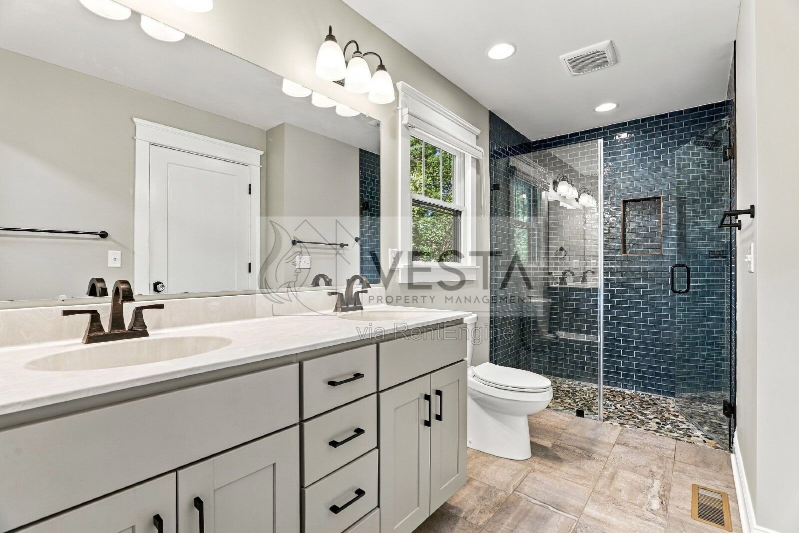 Modern 3BR/2.5BA Home Overlooking Stream — Walk to Downtown Weaverville property image
