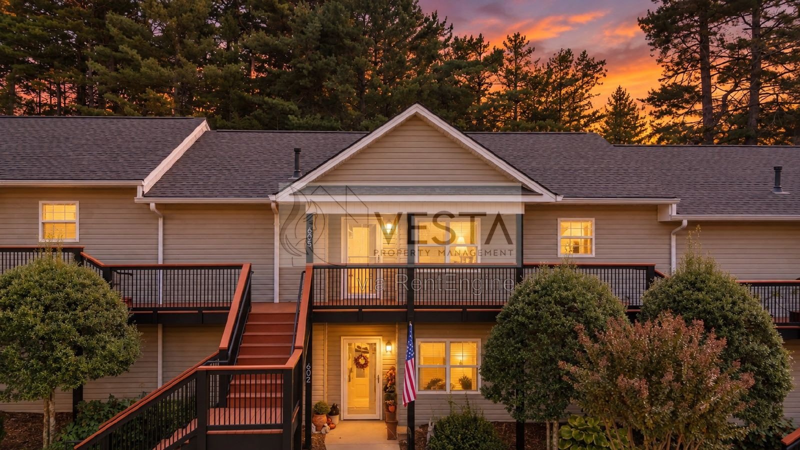 Spacious 2BR/2BA Condo in South Asheville – Gas Fireplace & Private Porch property image