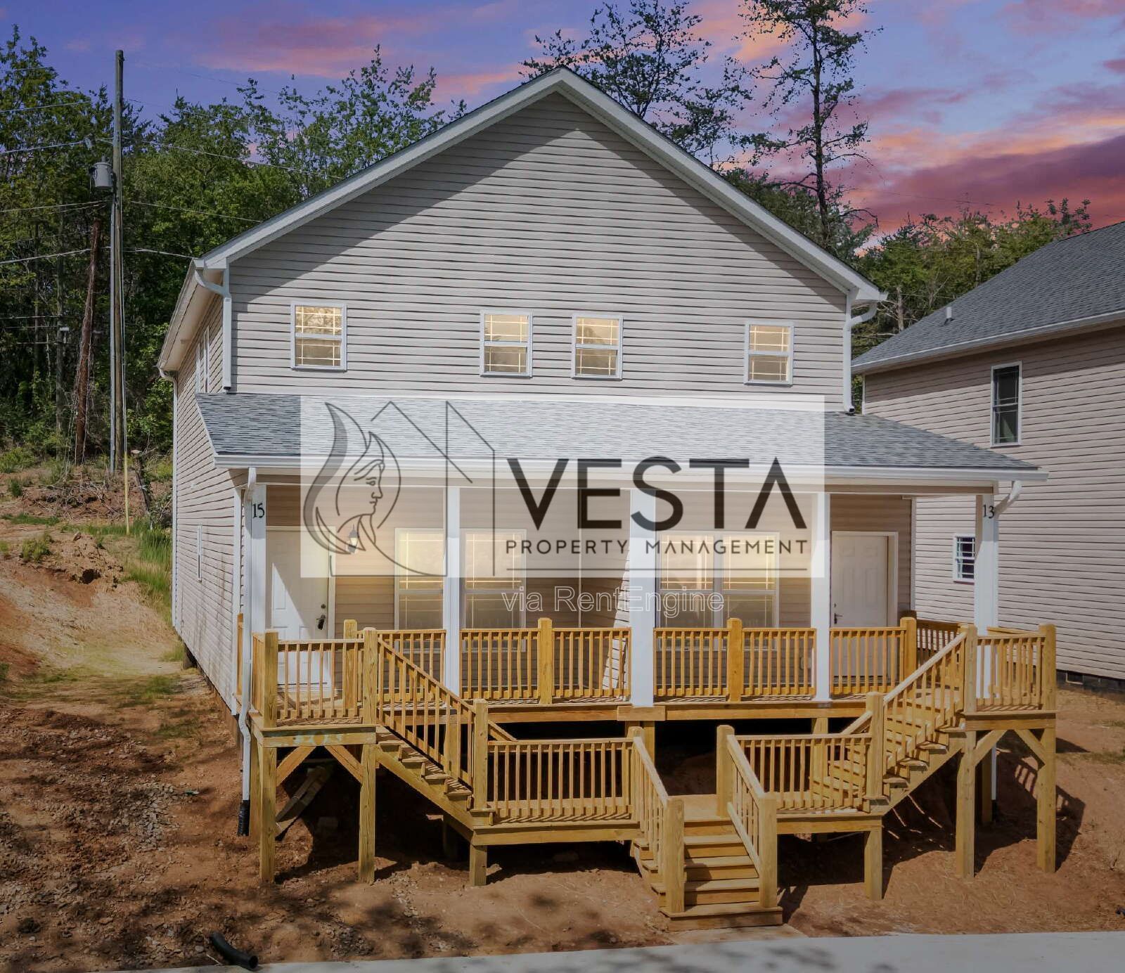 Brand New 3BR West Asheville Duplex – Main Level Primary & Large Green Space property image