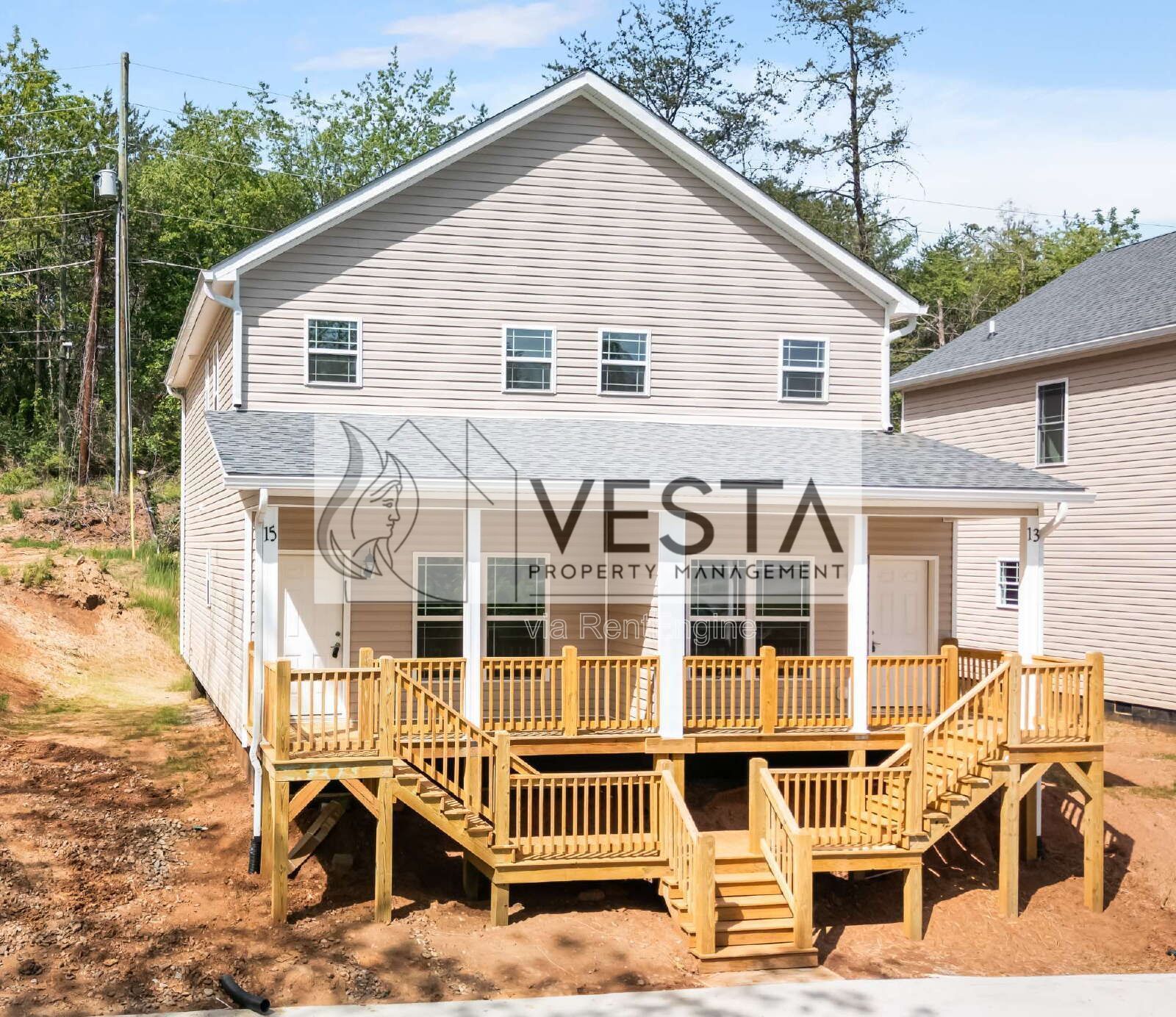 Brand New 3BR West Asheville Duplex – Main Level Primary & Large Green Space property image
