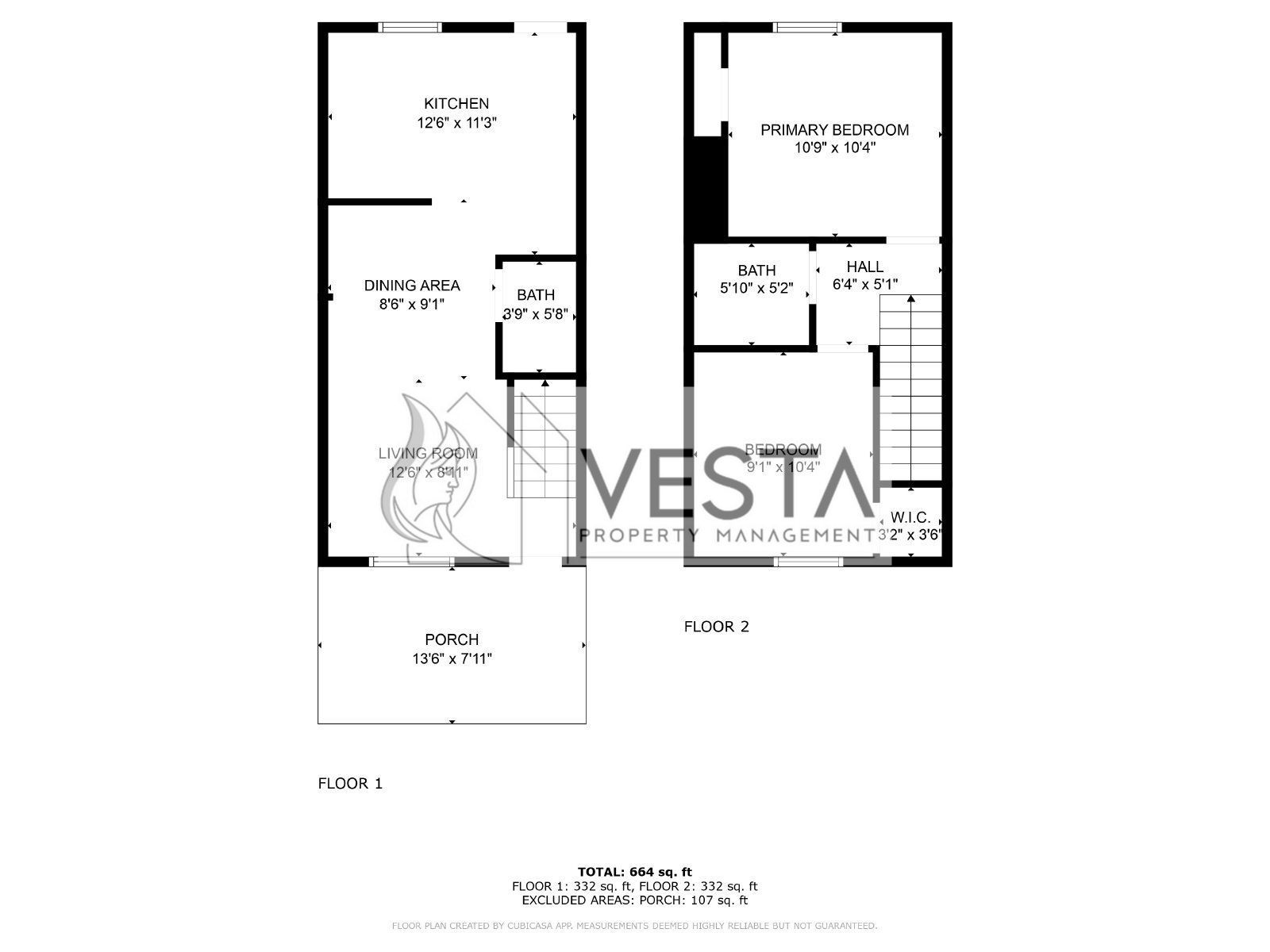 Renovated 2BR Townhome Apartment in Marion | Walk to Downtown | Heat Pump & A/C property image